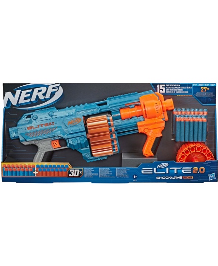 Šautuvas NERF Elite 2.0 SHOCKWAVE RD-15