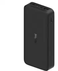 Xiaomi Redmi Fast Charge Power Bank 20000 mAh Black