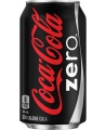 Gazuotas gaivusis gėrimas COCA COLA Zero, 0.33l, skardinė D