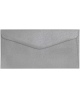 Vokai PEARL DL (E65), 110x220 mm, 10 vnt, metalizuoti sidabriniai