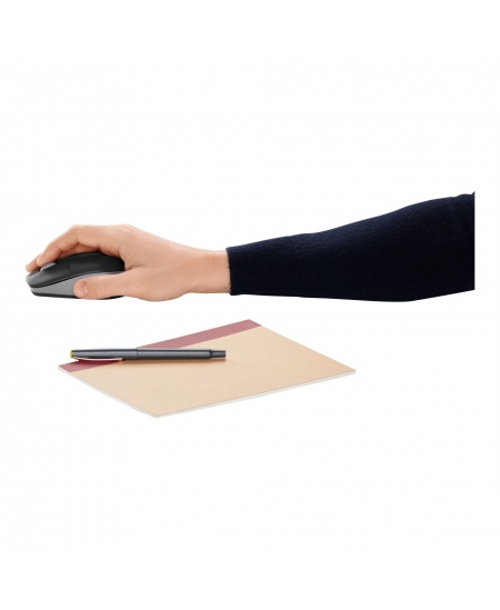 Logitech Full size Mouse M190 Wireless Mid Grey USB