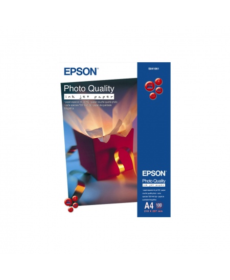 Epson Photo Quality Inkjet Paper - A4 - 100 sheets Epson