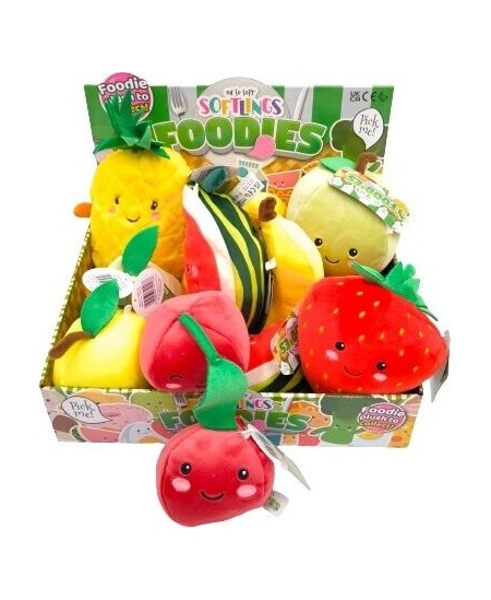 Softlings Foodies minkštas žaislas obuolys 16 cm