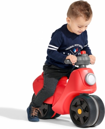 Falk Jeździk Scooter Strada Scooter Czerwony Ciche Opony od 1 Roku