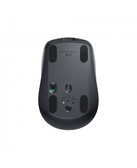Logitech Logitech MX Anywhere 3S Mouse - RF Wireless + Bluetooth, Laser, 8000 DPI, Graphite Logitech