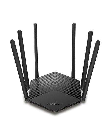 Mercusys AC1900 Wireless Dual Band Gigabit Router MR50G 802.11ac 600+1300 Mbit/s 10/100/1000 Mbit/s Ethernet LAN (RJ-45) ports 2