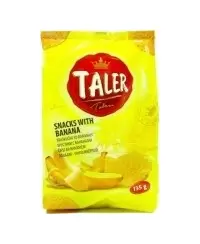 Traškučiai TALERIAI, su bananais, 135 g