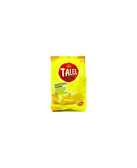 Traškučiai TALERIAI, su bananais, 135 g