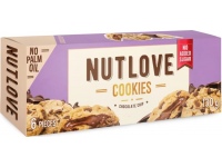 Sausainiai NUT LOVE su lazdynų rieš. ir kakavos įdaru, su šok. gab., padengtais pieniniu šok., 130g