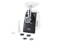 Bosch Meat mincer CompactPower MFW3612A Black 500 W Number of speeds 1 2 Discs: 4 mm and 8 mm; Sausage filler accessory; pasta n