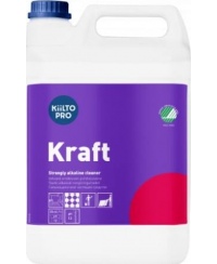 Stipriai šarminis ploviklis (riebalų šalinimo koncentratas) KIILTO Kraft, 5 l