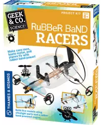 Geek&Co mokslinis rinkinys Rubber Band Racers