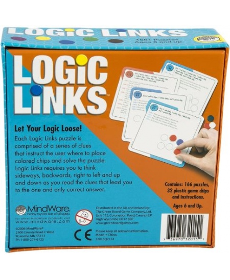 Kritinio mąstymo žaidimas MindWare „Logic Links”