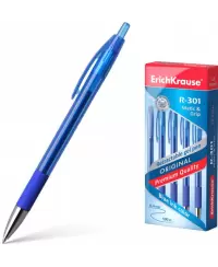 Gelinis rašiklis ERICH KRAUSE R-301, 0.4 mm, mėlynas
