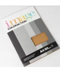 Spalvotas popierius IMAGE COLORACTION, 80g/m2, A4, 50 lapų, ruda