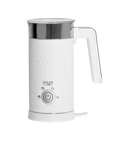 Adler Milk frother  AD 4494  500 W Milk frother White