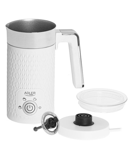 Adler Milk frother  AD 4494  500 W Milk frother White