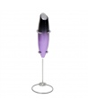Adler Milk frother with a stand AD 4499 Milk frother Black/Purple