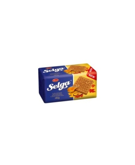Sausainiai SELGA, karamelės skonio, 180 g