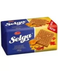 Sausainiai SELGA, karamelės skonio, 180 g