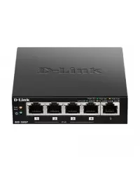 D-Link Switch DGS-1005P Unmanaged Desktop 1 Gbps (RJ-45) ports quantity 5 PoE ports quantity 4 Power supply type External