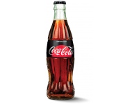 Gaivinantis gėrimas COCA COLA Zero, 0.25 l stiklinis butelis D