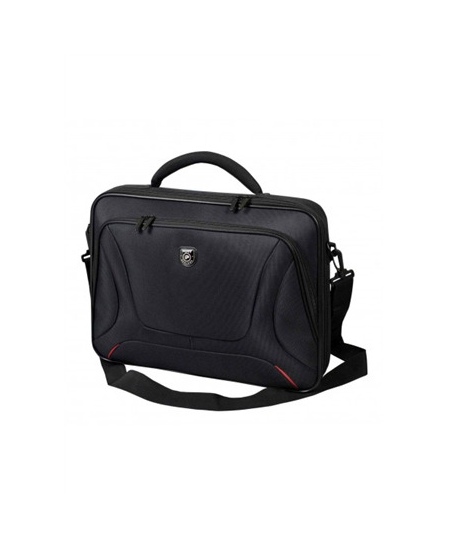 PORT DESIGNS Courchevel Fits up to size 15.6 " Messenger - Briefcase Black Shoulder strap