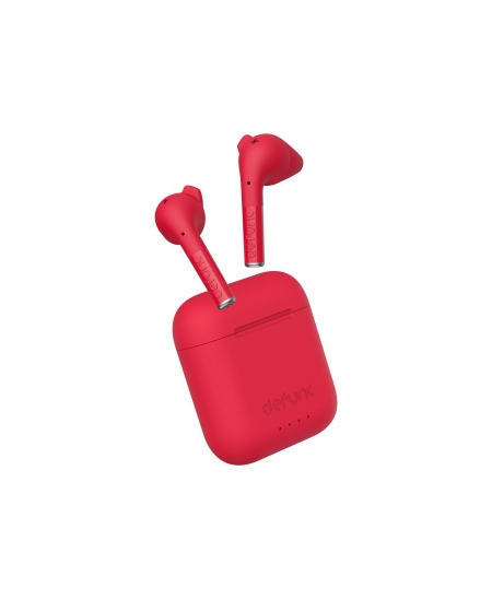Defunc True Talk Earbuds, In-Ear, Wireless, Red Defunc