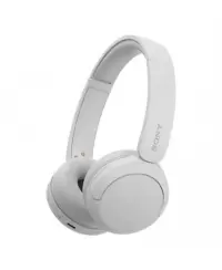 Sony WH-CH520 Wireless Headphones, White Sony Wireless Headphones WH-CH520 Wireless On-Ear Microphone Noise canceling Wireless W