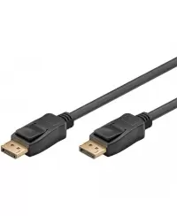 Goobay DisplayPort Connector Cable 1.4 Black DP to DP 2 m