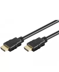 Goobay High Speed HDMI Cable with Ethernet Black HDMI to HDMI 0.5 m