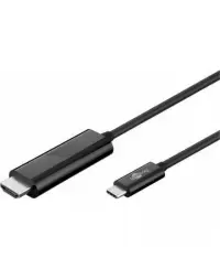 Goobay Black USB-C to HDMI 1.8 m