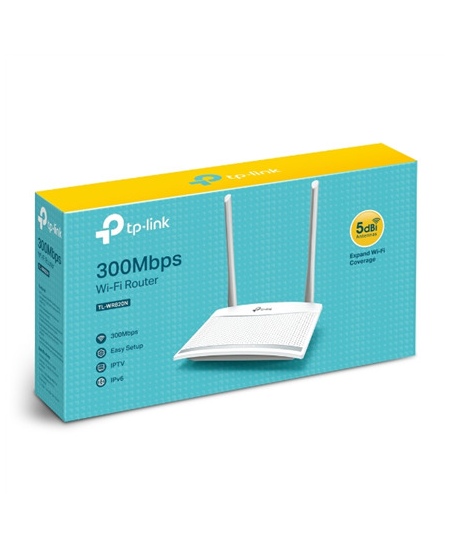 TP-LINK Router TL-WR820N 802.11n 300 Mbit/s 10/100 Mbit/s Ethernet LAN (RJ-45) ports 2 Mesh Support No MU-MiMO Yes No mobile bro