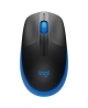 Logitech Full size Mouse M190 Wireless Blue USB