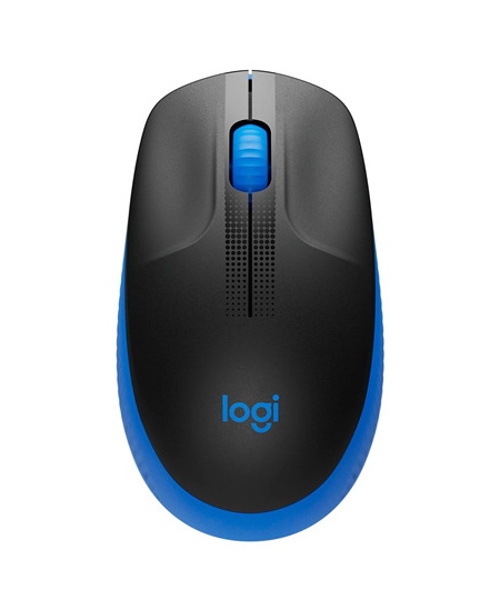 Logitech Full size Mouse M190 Wireless Blue USB