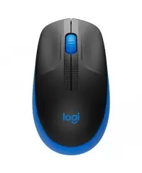 Logitech Full size Mouse M190 Wireless Blue USB