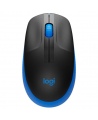 Logitech Full size Mouse M190 Wireless Blue USB