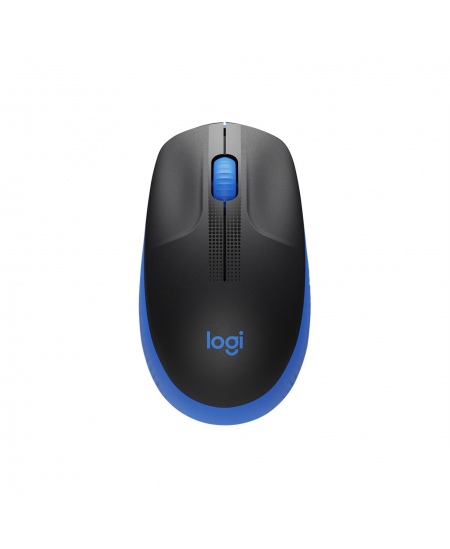 Logitech Full size Mouse M190 Wireless Blue USB