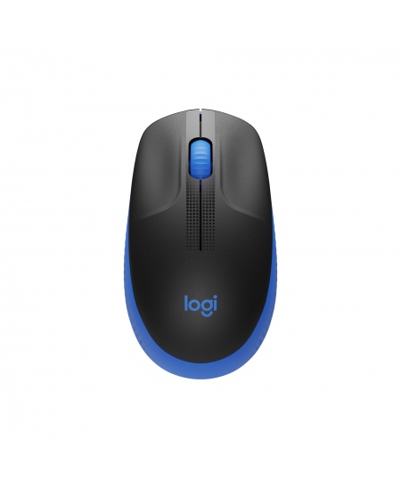 Logitech Full size Mouse M190 Wireless Blue USB