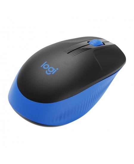 Logitech Full size Mouse M190 Wireless Blue USB