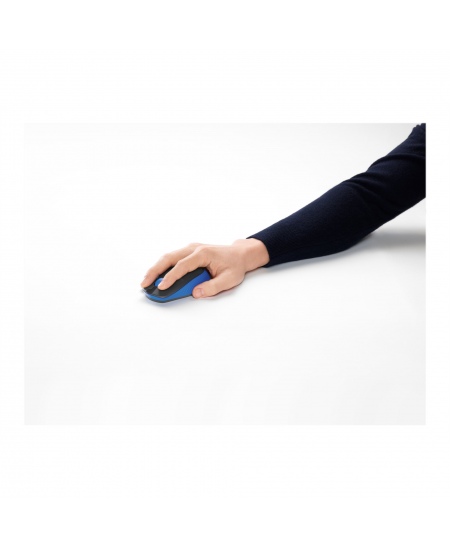 Logitech Full size Mouse M190 Wireless Blue USB