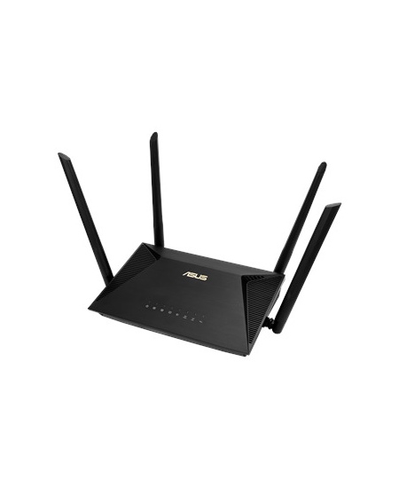 Asus Wireless AX1800 Dual Band Gigabit Router, UK  RT-AX53U 1201+600 Mbit/s Ethernet LAN (RJ-45) ports 4 Mesh Support No MU-MiMO