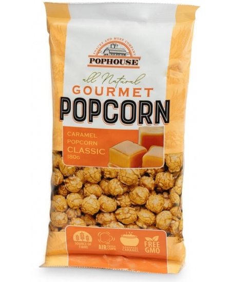 Spragėsiai POPHOUSE, su karamele, 180 g