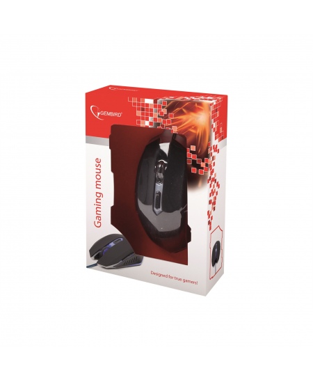 Gembird Gaming mouse, USB, blue Gembird