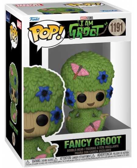 Vinilinė figūrėlė: FUNKO POP! I Am Groot - Fancy Groot, 10 cm