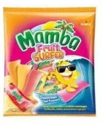 Kramtomieji saldainiai MAMBA, Fruit Surfer, 140g
