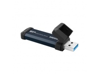 Silicon Power Portable External SSD MS60 500 GB N/A " Type-A USB 3.2 Gen 2 Blue