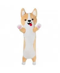 Fancy minkštas žaislas pagalvė šuo korgis Vaflis 70 cm