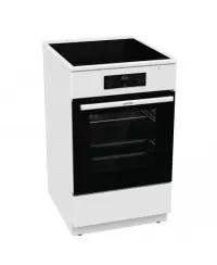 Gorenje Cooker GEIT5C60WPG Hob type Induction Oven type Electric White Width 50 cm Grilling 70 L Depth 59.4 cm
