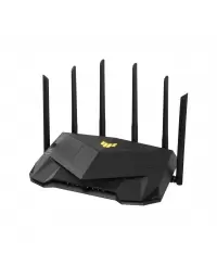 Asus Dual Band WiFi6 Gigabit Router TUF Gaming AX6000  802.11ax 1148+4804 Mbit/s 10/100/1000 Mbit/s Ethernet LAN (RJ-45) ports 5